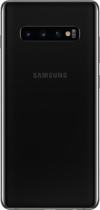 Produktbild Samsung Galaxy S10+ (128 GB, Prism Black, 6.40", Hybrid Dual SIM, 4G)