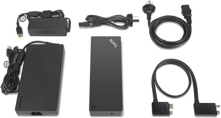 Produktbild Lenovo 40AN0230CH ThinkPad Thunderbolt 3 Dock (USB-A, Thunderbolt, 1 Port)