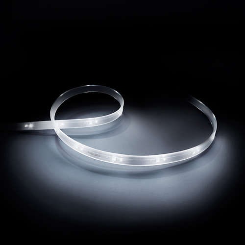 Actual product image Philips Hue Lightstrips BT Extension (RGBW, 100 cm, Indoor)