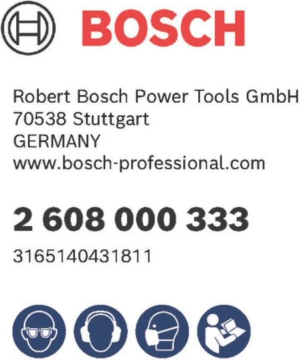 Produktbild Bosch Professional Zubehör Grundplatte, rund, für GKF 600