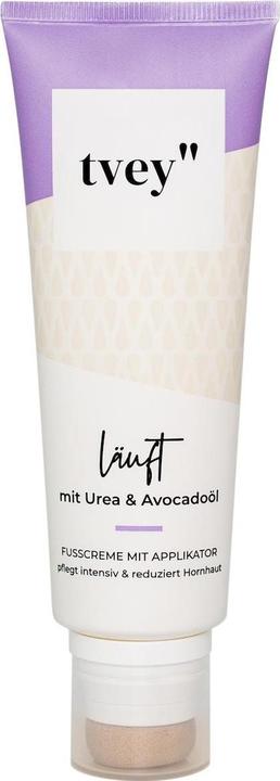 Tvey Crème pour les pieds en cours d'exécution 75 ml (Crème et gel pour les pieds, 75 ml)