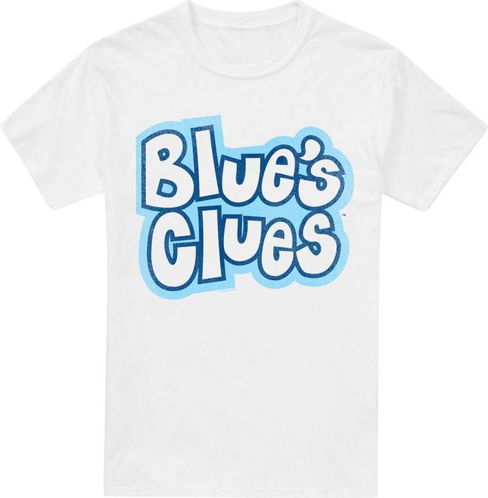 Actual product image Blue´s Clues Mens Vintage Logo T-Shirt