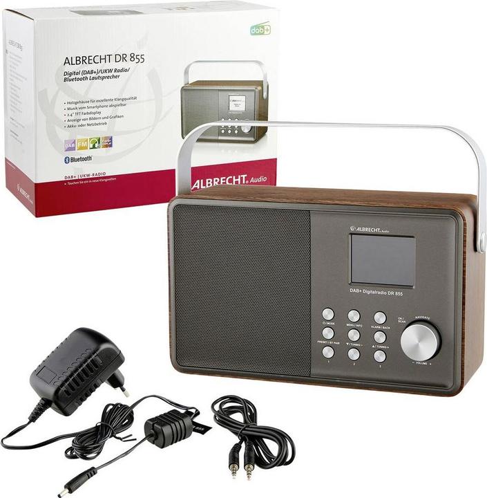 Actual product image Albrecht DR 855 (DAB+, FM, Bluetooth)