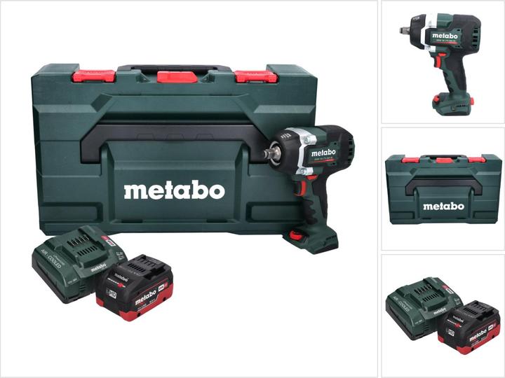 Produktbild Metabo SSW 18 LTX 800 BL Akku Schlagschrauber 18 V 800 Nm 1/2" Brushless + 1x Akku 8,0 Ah +