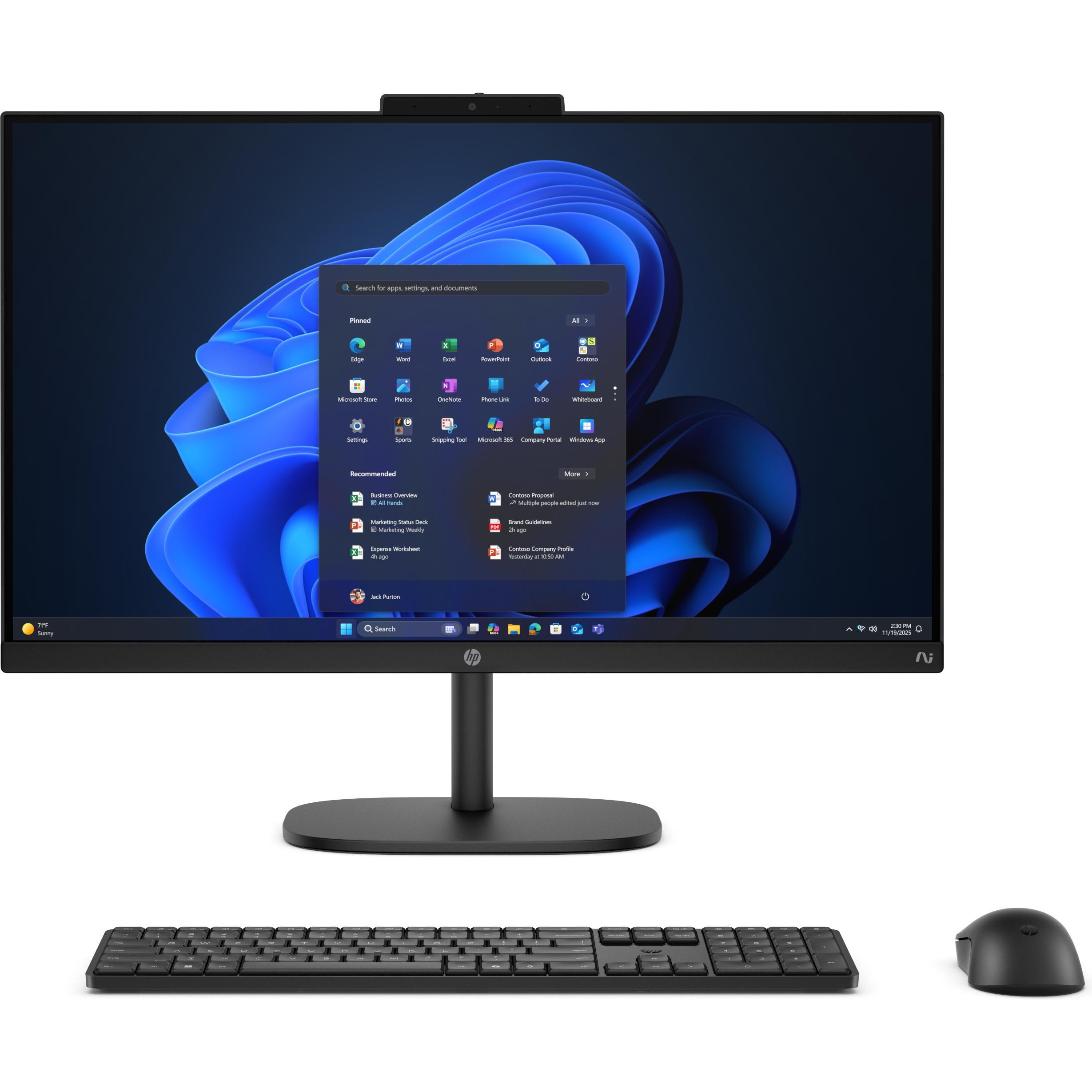 HP ProStudio 2 AiO G2a AMD Ryzen 5 40 23.8" 16GB 512GB SSD W11P (512 GB, 16 GB), PC