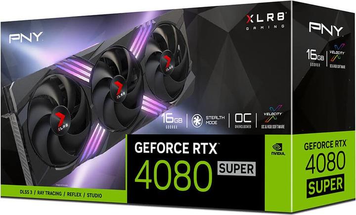 Actual product image PNY GEFORCE RTX 4080 SUPER 16GB XLR8 (16 GB)