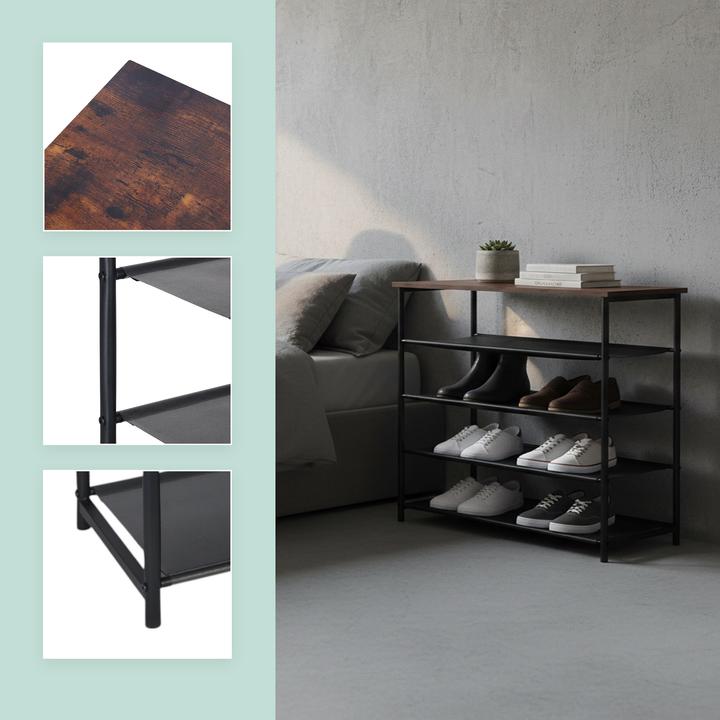 Actual product image Relaxdays Schuhregal (75 x 75 x 30 cm)