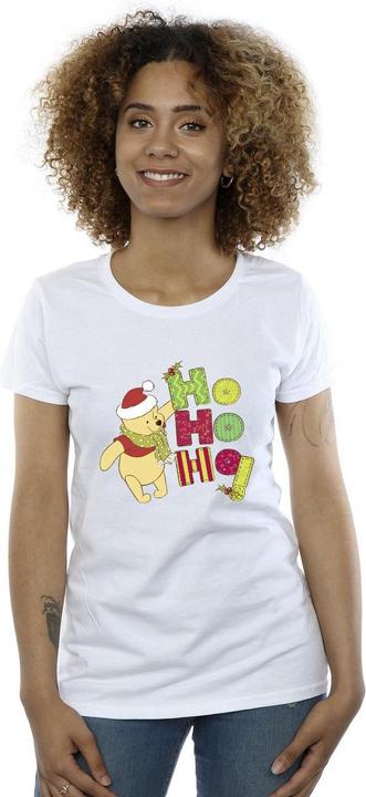 Produktbild Disney Winnie The Pooh Ho Ho Ho Scarf TShirt (XXL)