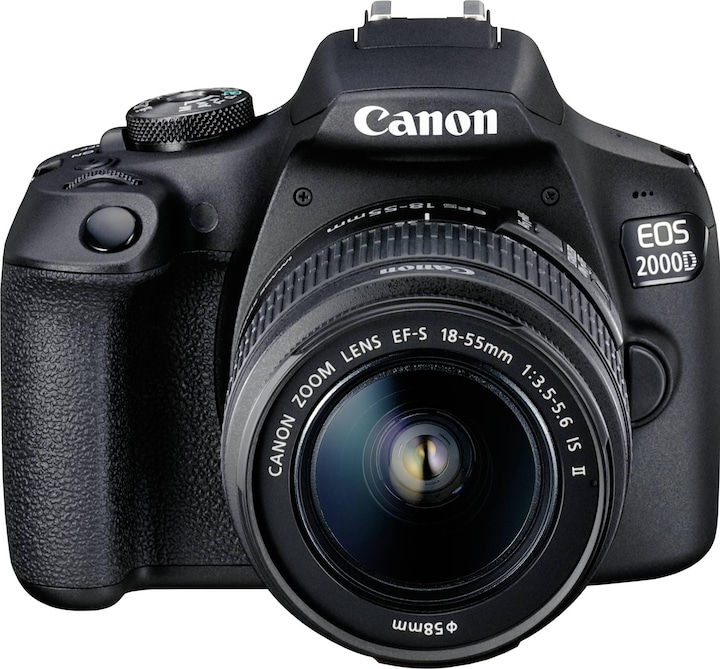 Canon EOS 2000D Kit (18 - 55 mm, 24.10 Mpx, APS-C / DX)