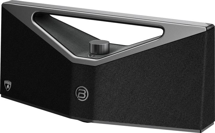 Image du produit Bugani Brief Pro Bluetooth-Lautsprecher black+silver (12 h)