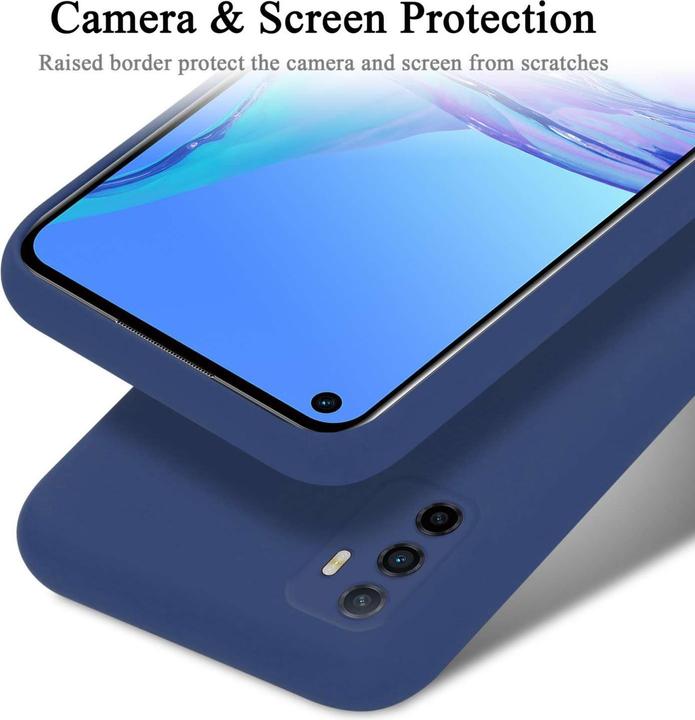 Image du produit Cadorabo Coque pour Oppo A53s TPU Liquid Silicone Case (Oppo A53s)