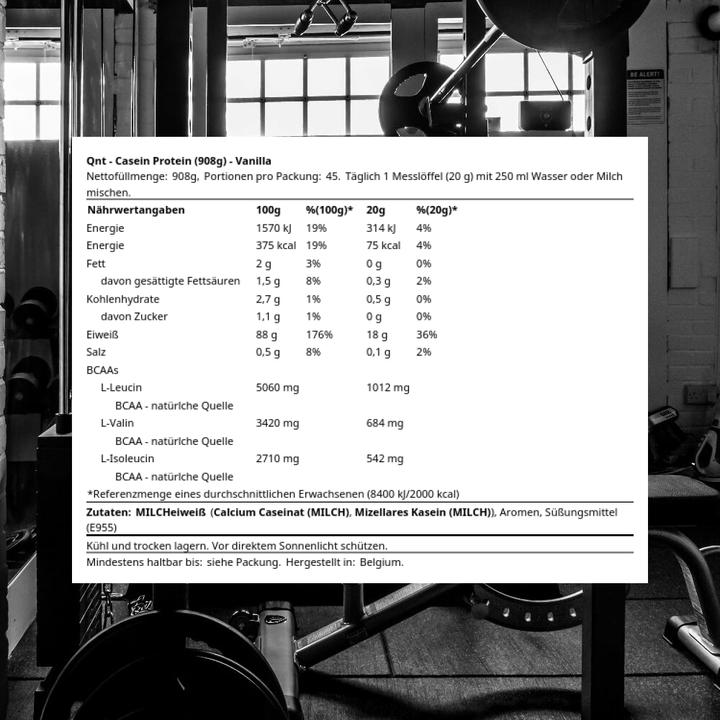 Actual product image QNT Casein protein (Vanilla, 1 pcs., 908.91 g)