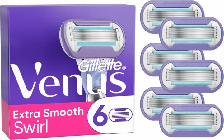 Image du produit Gillette Venus Extra Smooth Swirl Women's Razor Refills - Pack of 6