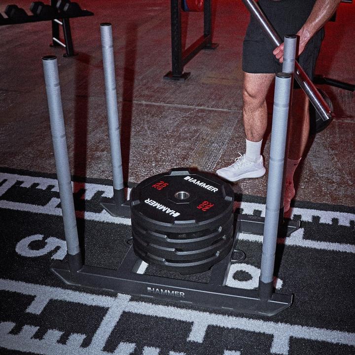 Actual product image Hammer Fitness Bumper Plate Competition (1 x 25 kg)