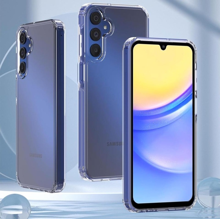 Actual product image Screenguard Samsung Galaxy A15 5G SuperClear Hybrid Case (Samsung Galaxy A15 5G)