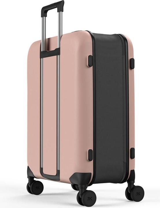 Image du produit Rollink Harde valise / trolley / valise de voyage - Vega 360 - 65 cm - Rose (80 l)