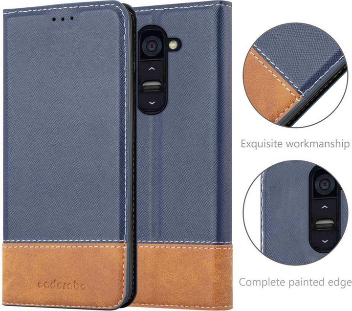 Actual product image Cadorabo Book X Wallet Cover (LG G2)