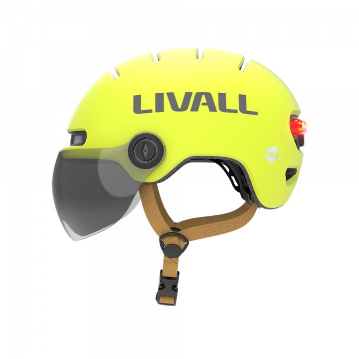 Livall CASQUE INTELLIGENT L23 Fresh Lemon L (58 - 62 cm, L)