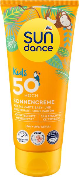 Actual product image dm Sundance Kids (Sun cream face, SPF 50, 100 ml)
