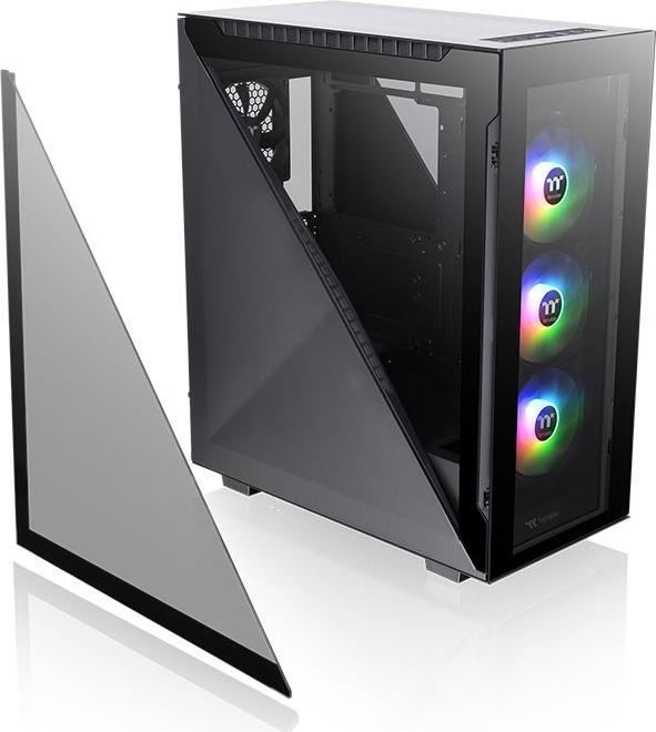Actual product image Thermaltake Divider 500 TG ARGB Black (ATX, mATX, Mini-ITX)
