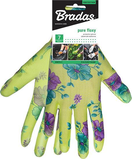 Actual product image Bradas Ladies' gardening glove pure floxy, coloured, M (M)
