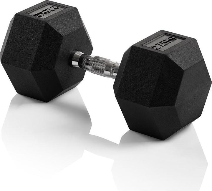 Immagine prodotto Hammer Fitness Hexagon Kompakthantel 27,5 kg (1 x 27,5 kg)