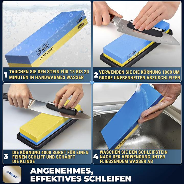 Immagine prodotto S&R Messerschleifstein Set