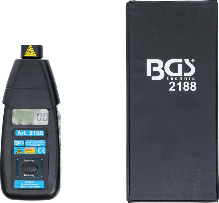 Actual product image BGS Digital Tachometer