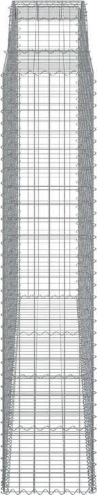 Produktbild VidaXL Gabionen mit Hochbogen 8 Stk. 300 x 50 x 220/240cm Verzinktes Eisen