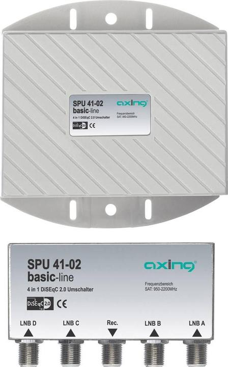 Produktbild Axing DiSEqC-Relais 4/1 (DiSEqC)