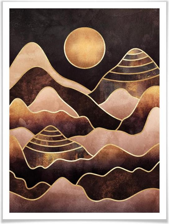 Actual product image Trenddeko Sunset (120 x 150 cm)