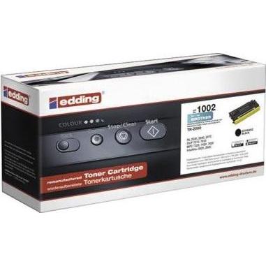 Edding, Toner, EDD-1002 - 2500 Seiten - Schwarz - 1 Stück(e) (BK)