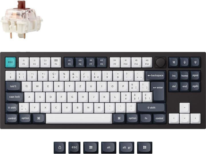 Actual product image Keychron Q3 Max (CH, Wireless, Cable)