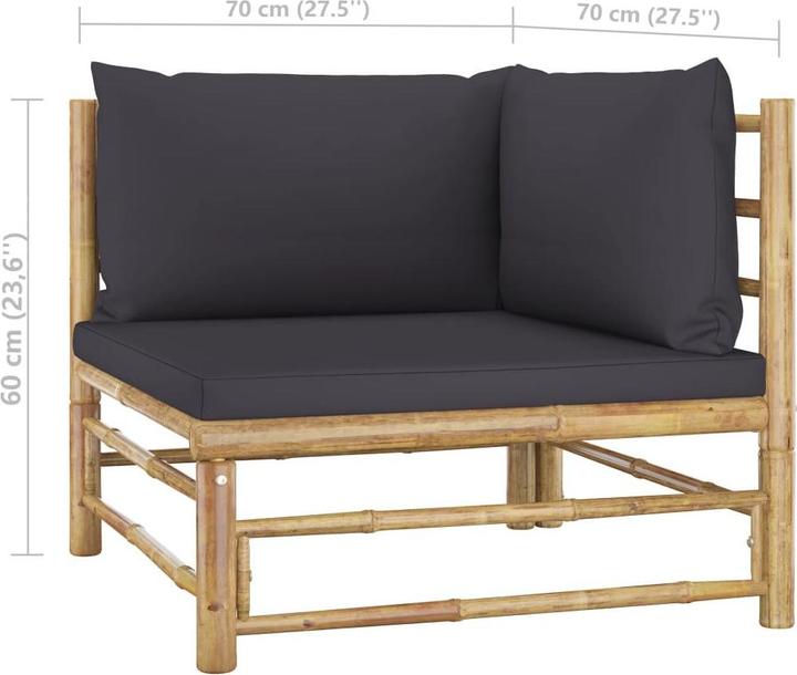Image du produit vidaXL Garten Lounge Set