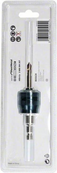Produktbild Bosch Professional Zubehör PC Plus-Dorn 3/8-Zoll, 8,7 mm, Zentrierbohrer HSS-G 7,15 x 65 mm (7.15 mm)