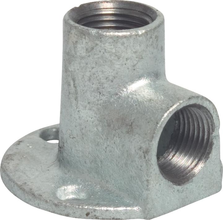 Magni Rondelle de paroi en fonte malléable R 1 pouce