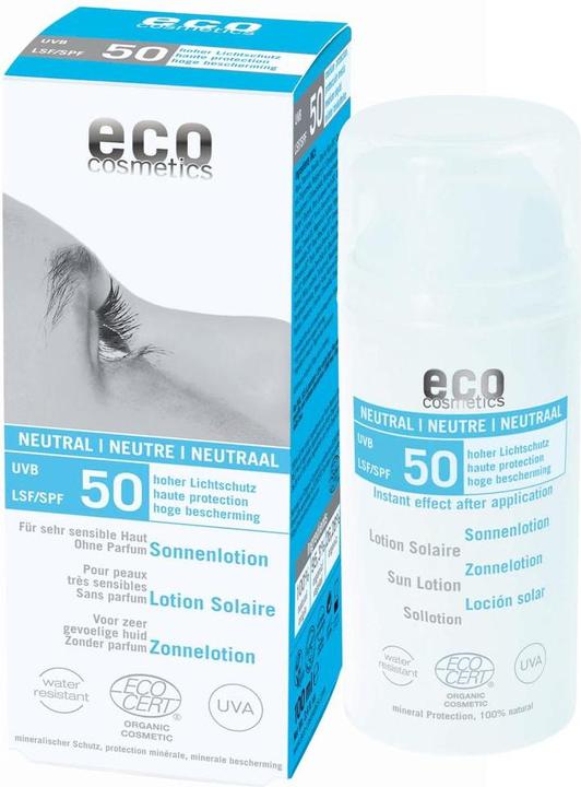 Actual product image Eco Cosmetics Sensitive (Suntan cream, SPF 50, 100 ml)