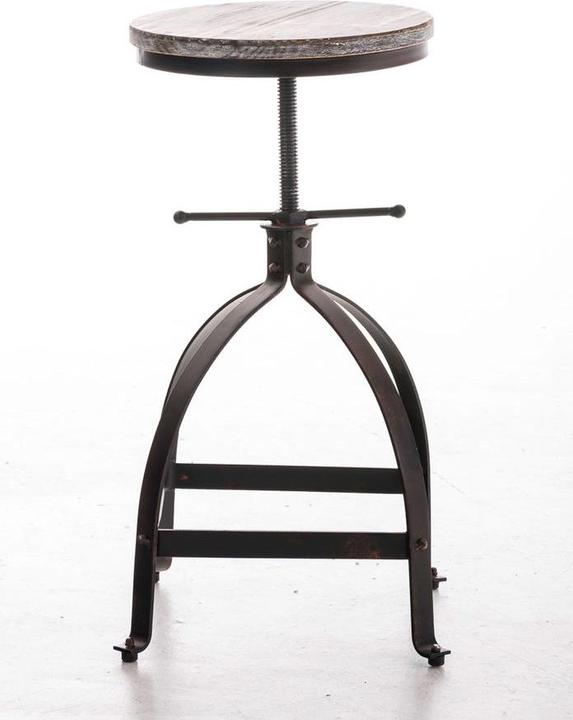 Produktbild Swisshandel24 Hocker Raja, Holz, bronze