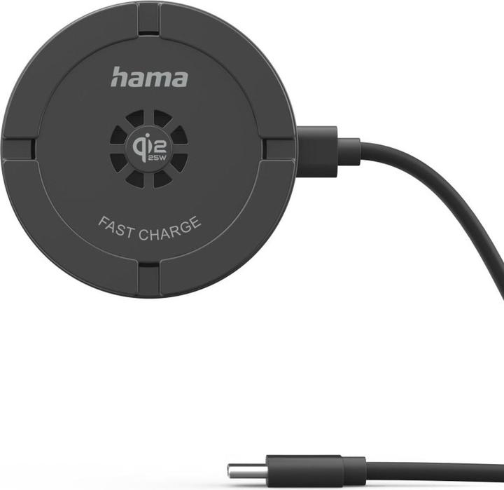 Hama Wireless QI2 25W-Charger Cooling Oplaadpad 25 W Black (25 W)