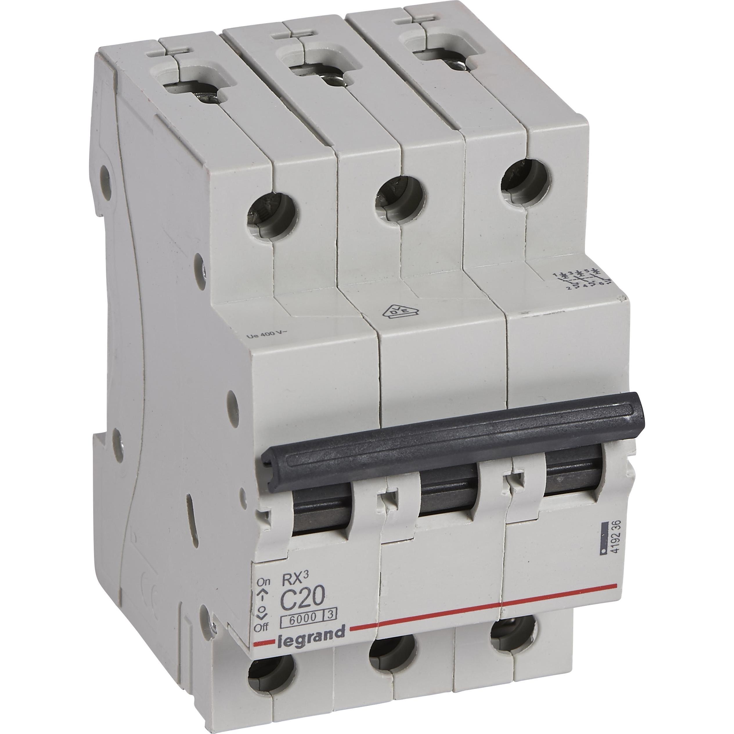 Legrand, Schutzschalter, RX3 Leitungsschutzschalter C-Charakteristik