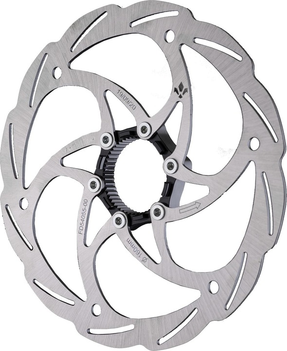 Formula Disco freno monolitico, 203 mm, chiusura centrale, pezzo unico (203 mm)