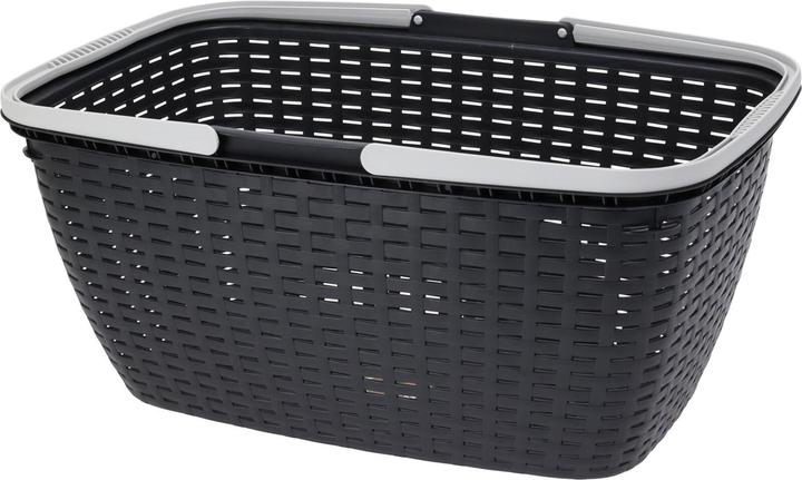 Produktbild Mojawo Tragbarer Einkaufskorb Wäschekorb Wäschesammler Henkel 35 Liter (35 l)