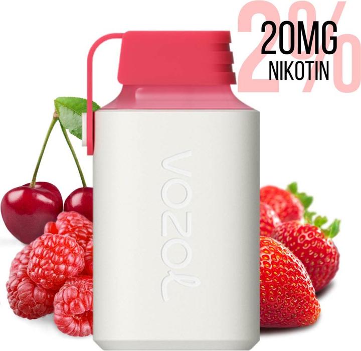 Produktbild Vozol 600 (Himbeere, Erdbeere, Kirsche)