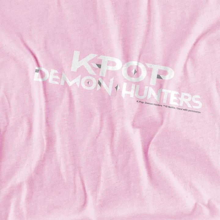Immagine prodotto K-Pop Demon Hunters Maglietta Logo Bambini (140, 146)