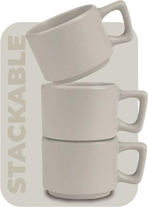 Actual product image BerlingerHaus Haus Espressotassenset 4 Stk. 100ml matt cream Sahara Collection (100 ml, 4 x)