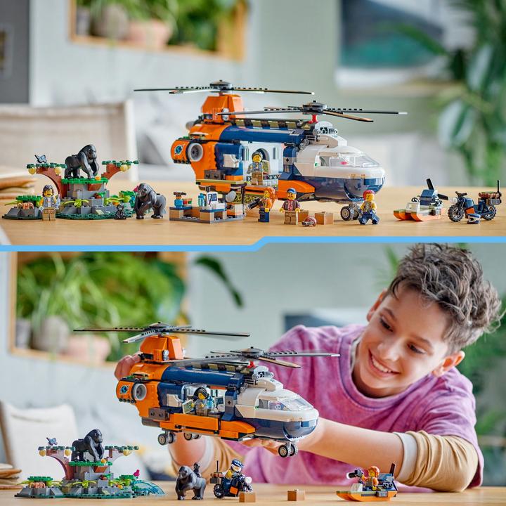 Image du produit LEGO Hélicoptère d'exploration de la jungle (60437, LEGO City)