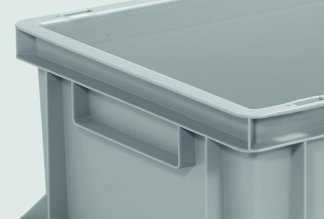 Actual product image Euronorm container grey