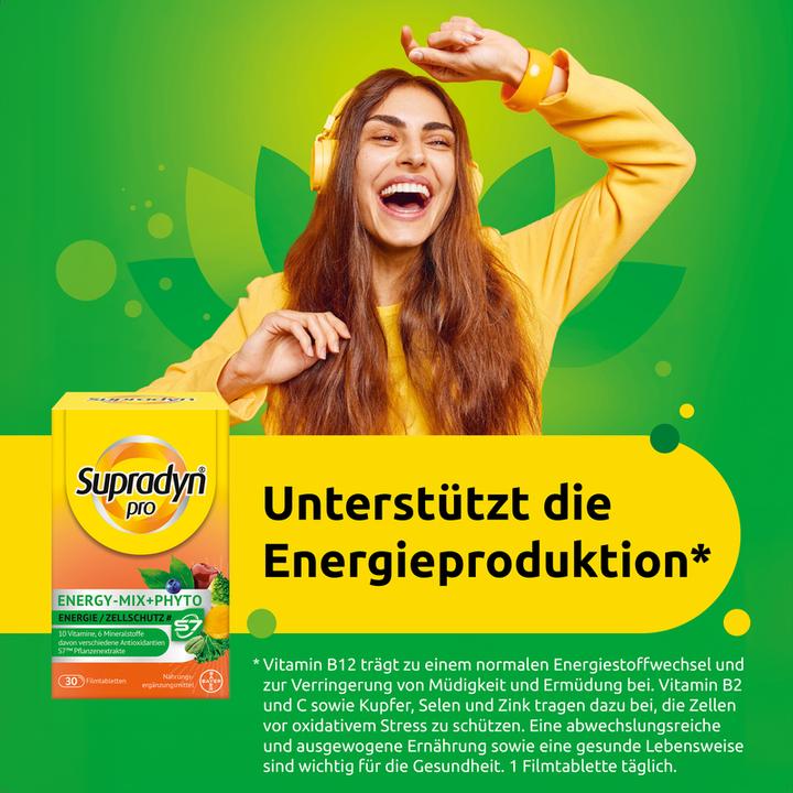 Image du produit Supradyn pro Energy-Mix+Phyto (30 pcs, Cachets)