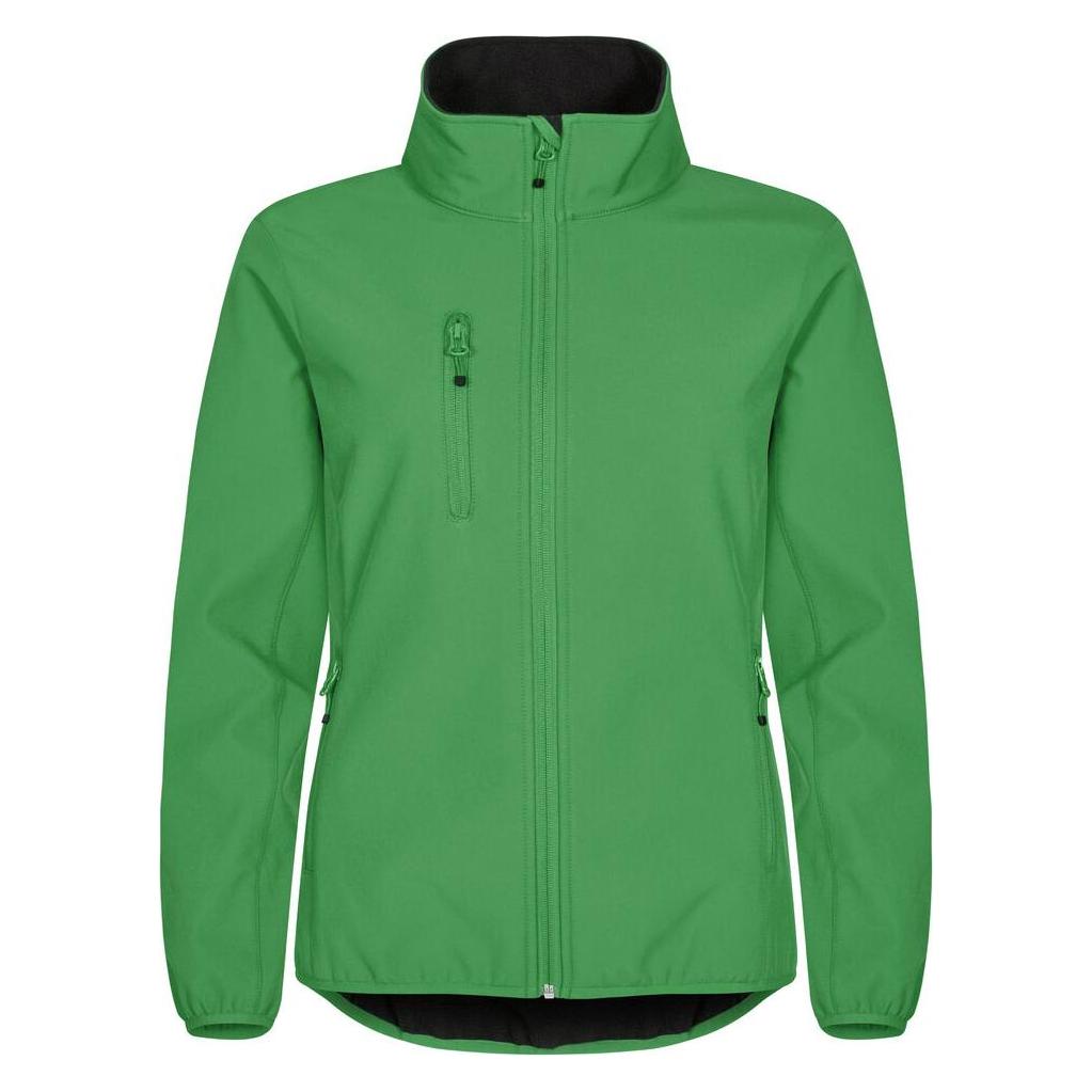 Clique, Damen, Outdoorjacken, Classic Softshell Jacket Women (S), Grün, S
