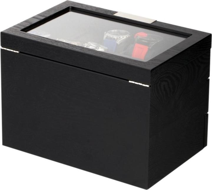 Rothenschild Uhrenbox RS-2350-30BL für 30 Uhren black